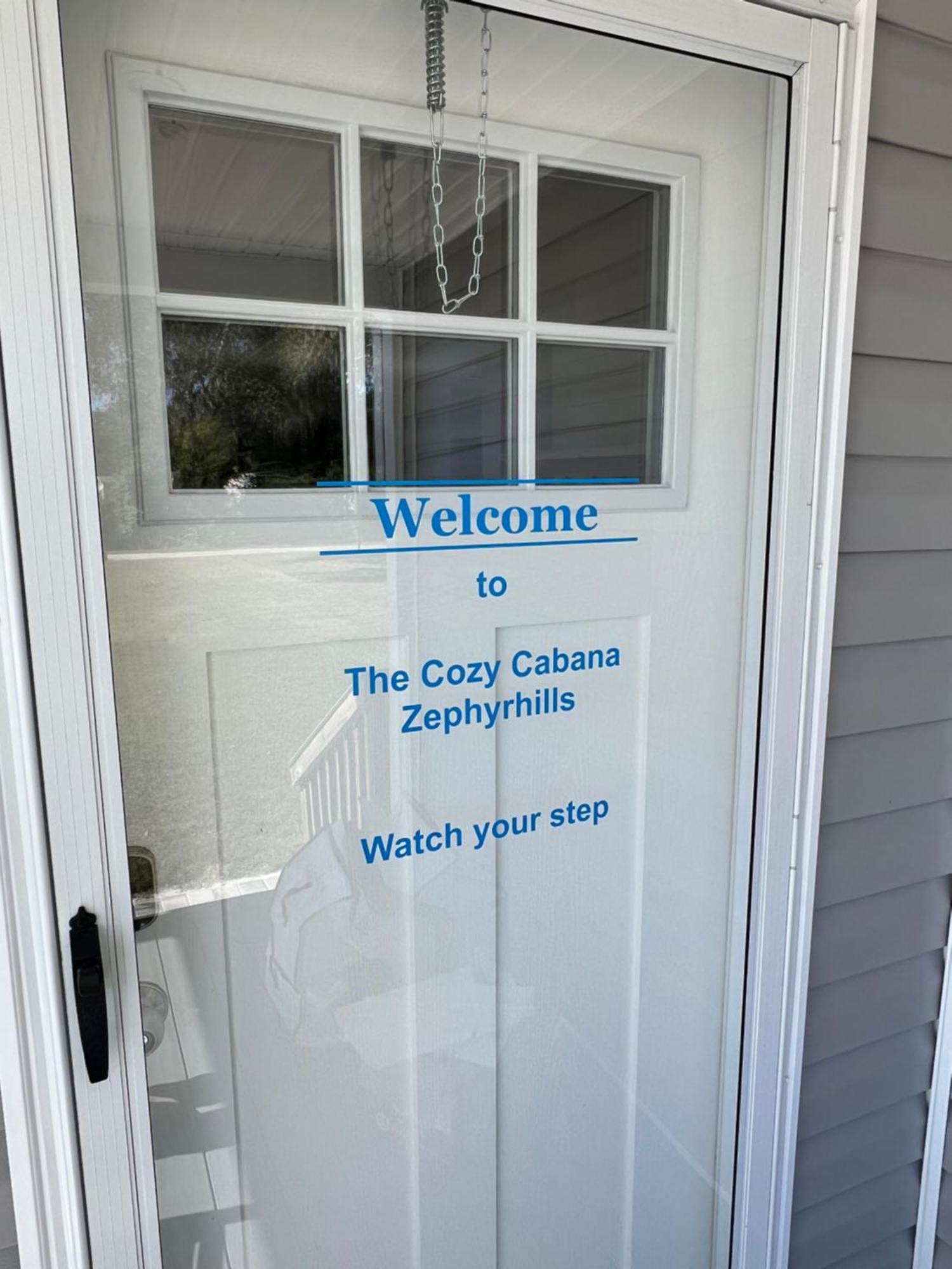 The Cozy Cabana Zephyrhills Buitenkant foto